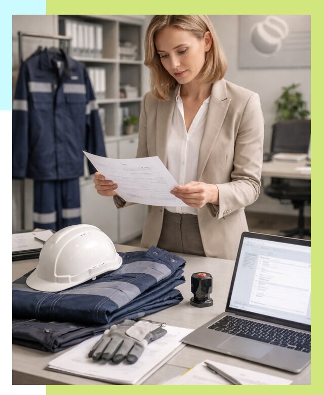 Сертификация спецодежды в Кисловодске от 7486 р. | Алешин-Ксл