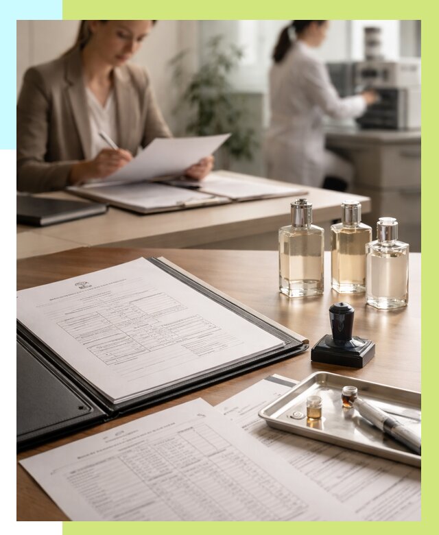 Сертификация парфюмерии в Кисловодске от 16041 р. | Алешин-Ксл