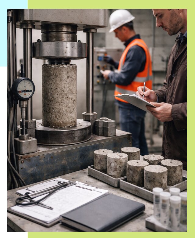 Сертификация бетона в Кисловодске от 32082 р. сертификат | Алешин-Ксл