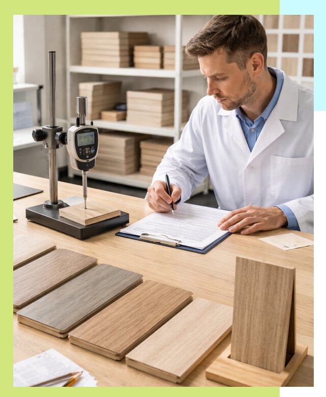 Сертификация ламината с испытаниями и оформлением документов в Кисловодске