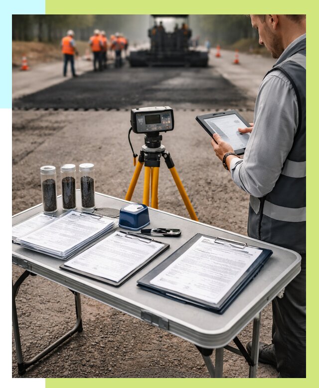 Сертификация асфальта в Кисловодске от 26735 р. | Алешин-Ксл