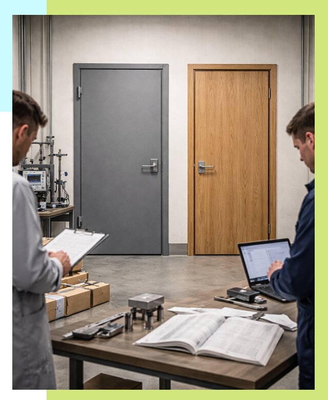 Сертификация дверей в Кисловодске от 8555 р. под ключ | Алешин-Ксл