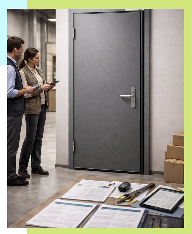 Сертификация противопожарных дверей в Кисловодске от 9625 р. | Алешин-Ксл