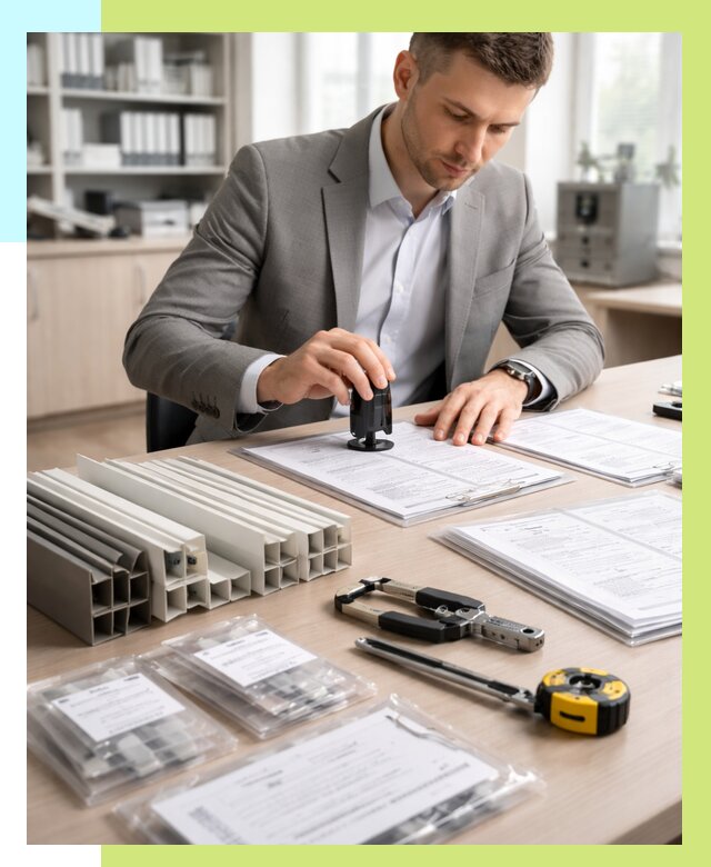 Сертификация ПВХ продукции в Кисловодске от 9090 р., Алешин-Ксл