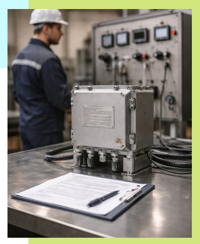 Сертификация взрывозащищенного оборудования в Кисловодске от 37429 р. | Алешин-Ксл