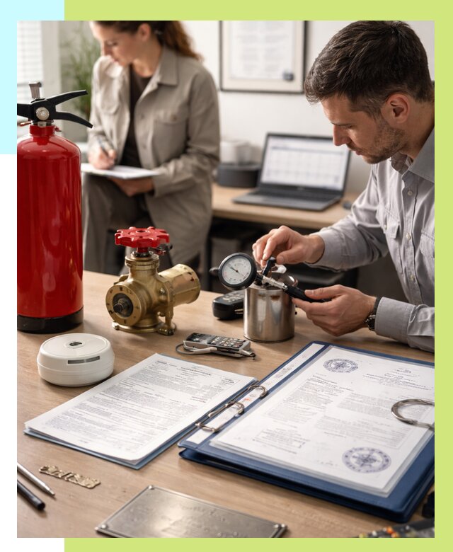 Сертификация пожарного оборудования в Кисловодске от 16041 р.|Алешин-Ксл