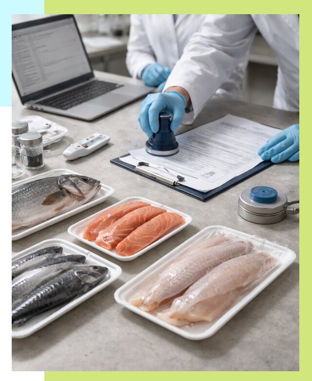 Сертификация рыбы и сертификат в Кисловодске от 16041 р. | Алешин-Ксл