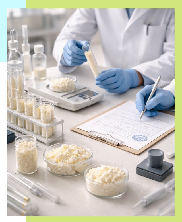 Сертификация творога в Кисловодске от 12833 р. под ключ | Алешин-Ксл