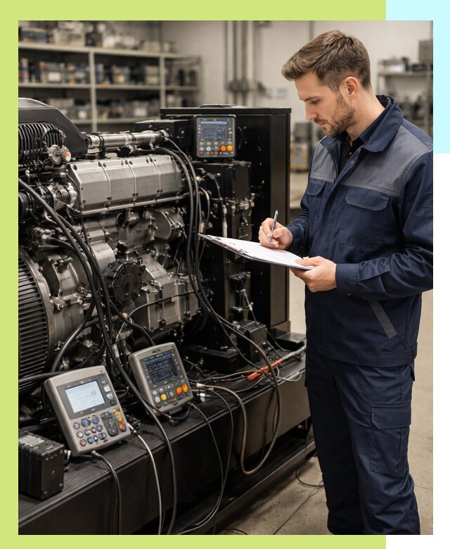Сертификация дизельных генераторов и их оборудования в Кисловодске