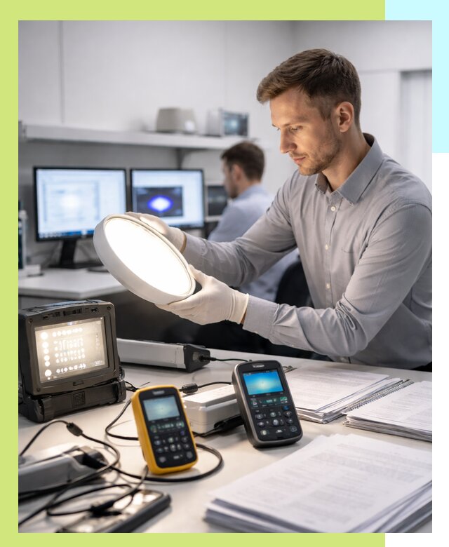 Сертификация светильников в Кисловодске: испытания и оформление