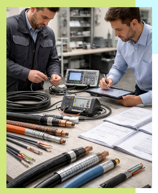 Сертификация кабеля и электропроводки в Кисловодске под ключ