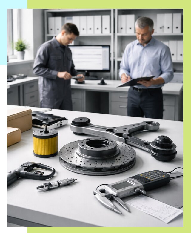 Сертификация автозапчастей в Кисловодске от 26735 р. | Алешин-Ксл