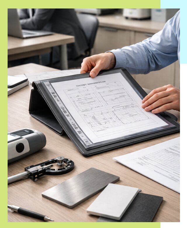 Оформление паспорта материала для продукции в Кисловодске