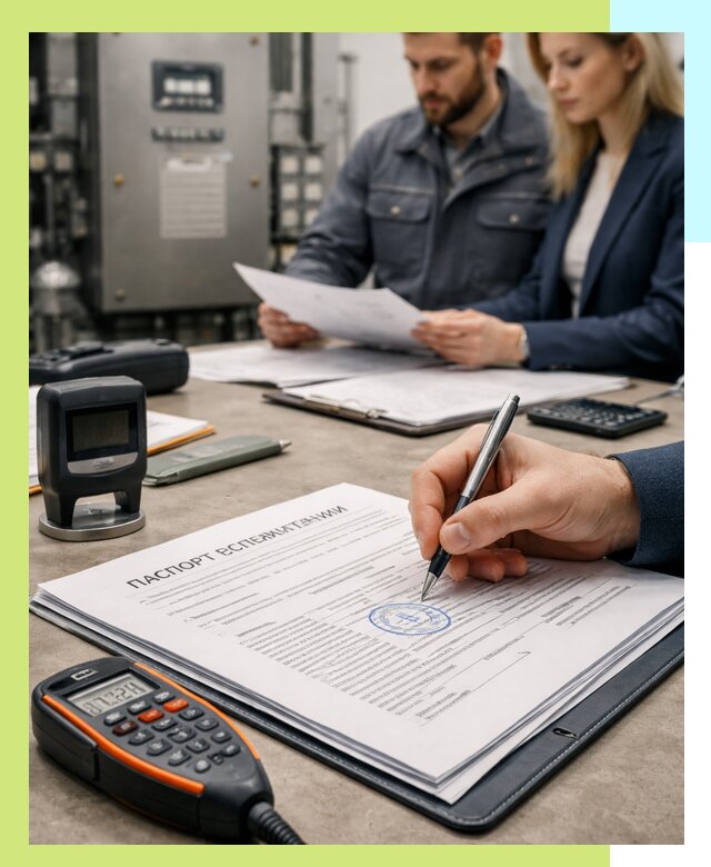 Оформление паспорта эксплуатации оборудования в Кисловодске