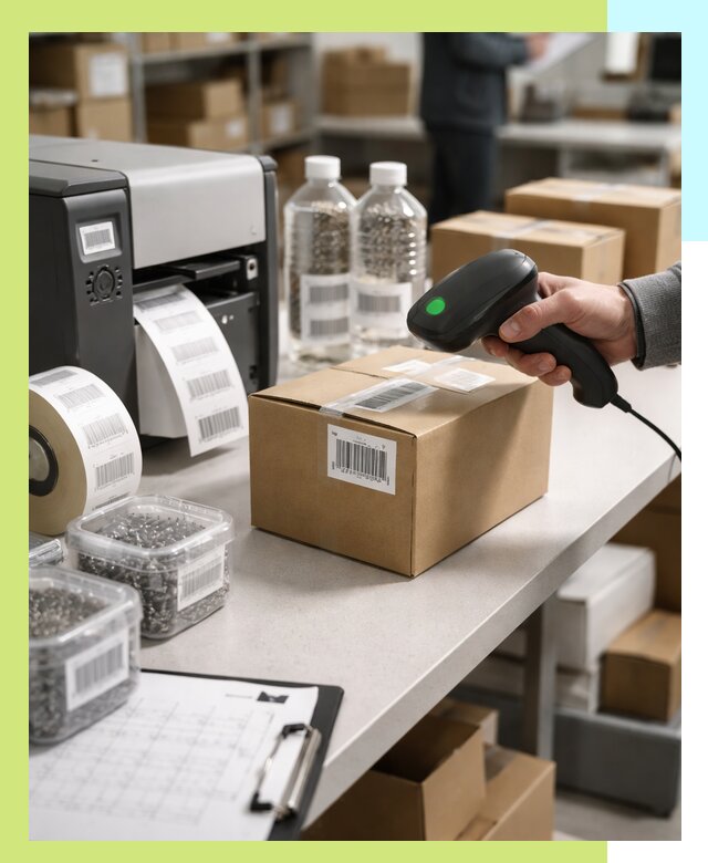 Штрихкодирование продукции и маркировка для продажи в Кисловодске