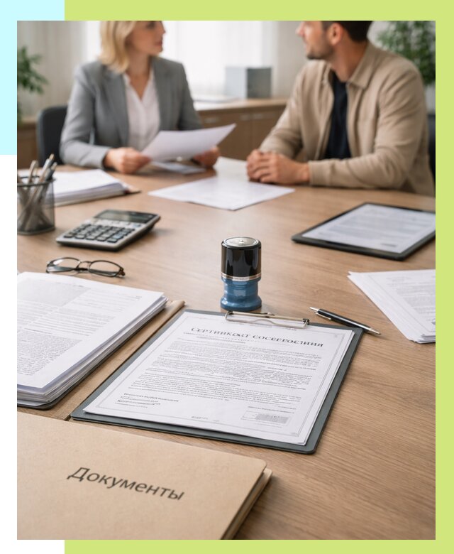 Сертификат соответствия на продукцию в Кисловодске от 16041 р.|Алешин-Ксл