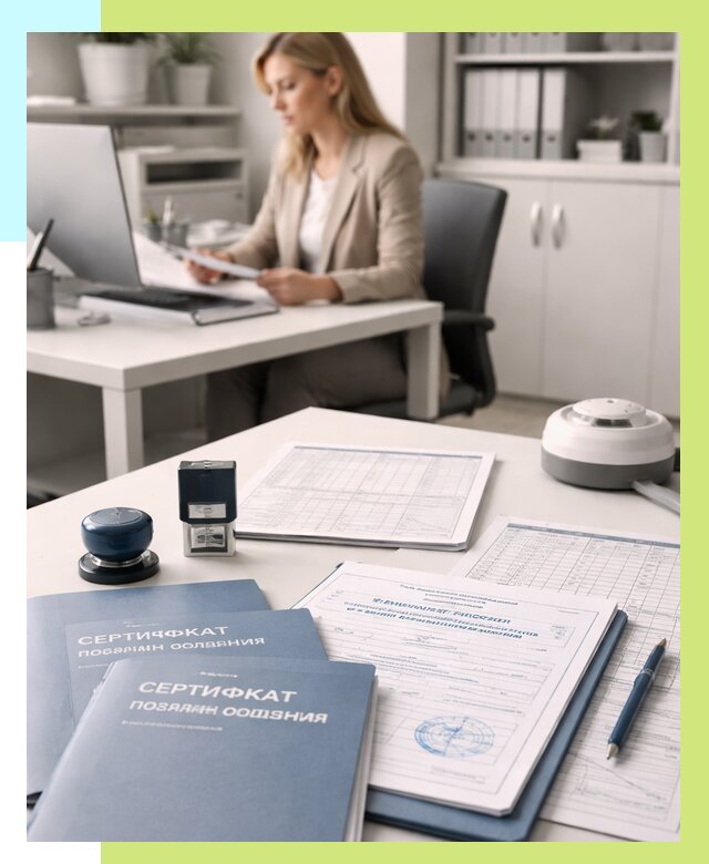 Сертификаты пожарной безопасности в Кисловодске от 16041 р. | Алешин-Ксл