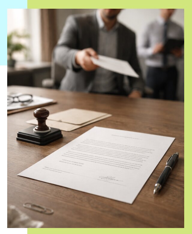 Отказное письмо по сертификации в Кисловодске от 3743 р. | Алешин-Ксл