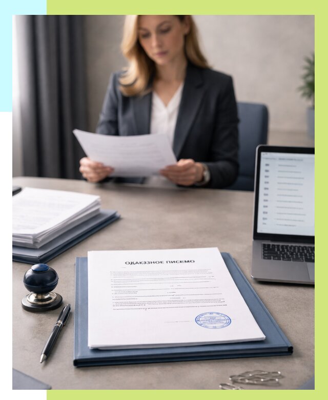 Отказное письмо для маркетплейсов в Кисловодске от 2674 р., Алешин-Ксл