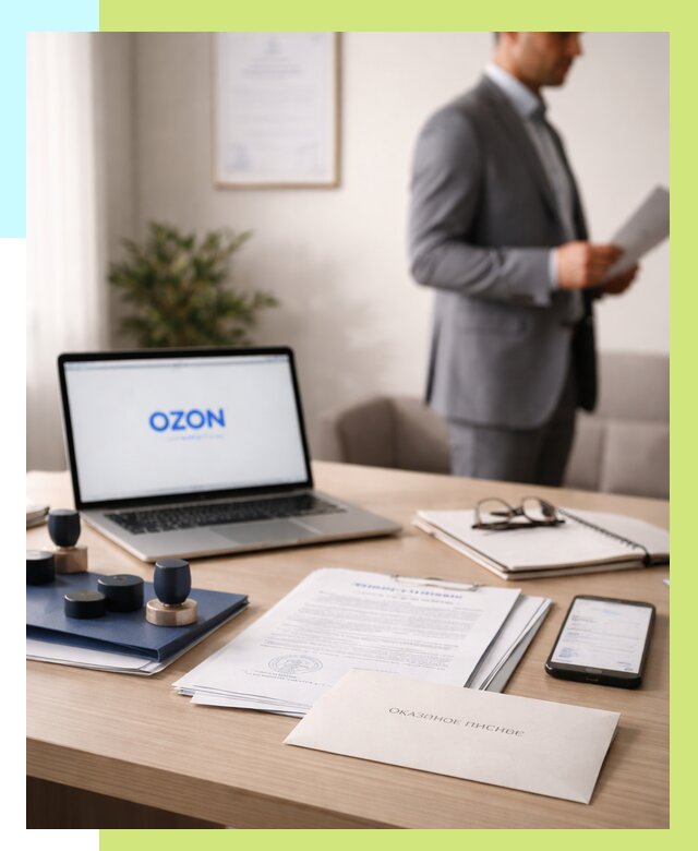 Отказное письмо для Ozon в Кисловодске от 3743 р. | Алешин-Ксл