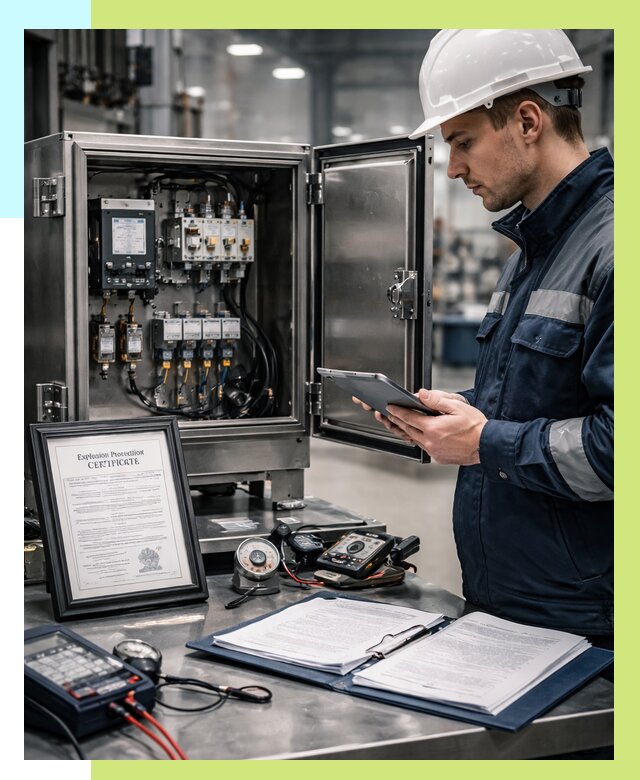 Сертификат взрывозащиты в Кисловодске от 48123 р. | Алешин-Ксл