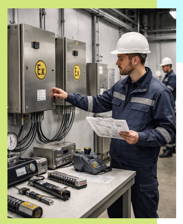 Сертификат взрывозащиты промышленного оборудования в Кисловодске