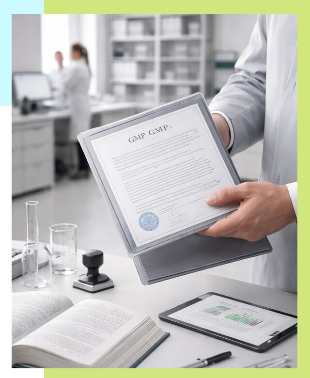 Сертификат GMP в Кисловодске под ключ от 90899 р. | Алешин-Ксл