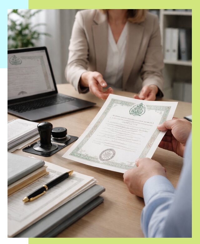 Халяль сертификат в Кисловодске, получить от 16041 р. | Алешин-Ксл