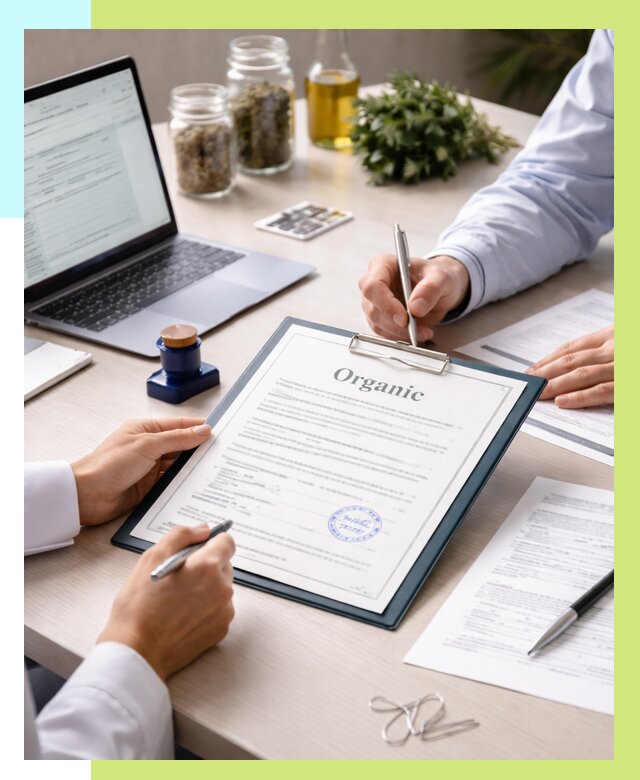 Оформление сертификат органик в Кисловодске от 32082 р. | Алешин-Ксл