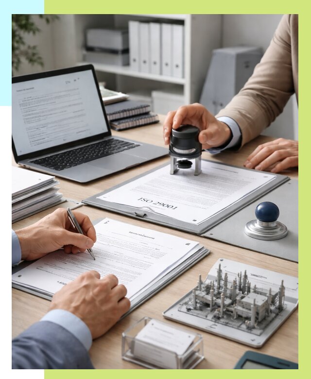 Сертификат ISO 29001 в Кисловодске под ключ от 80205 р. | Алешин-Ксл