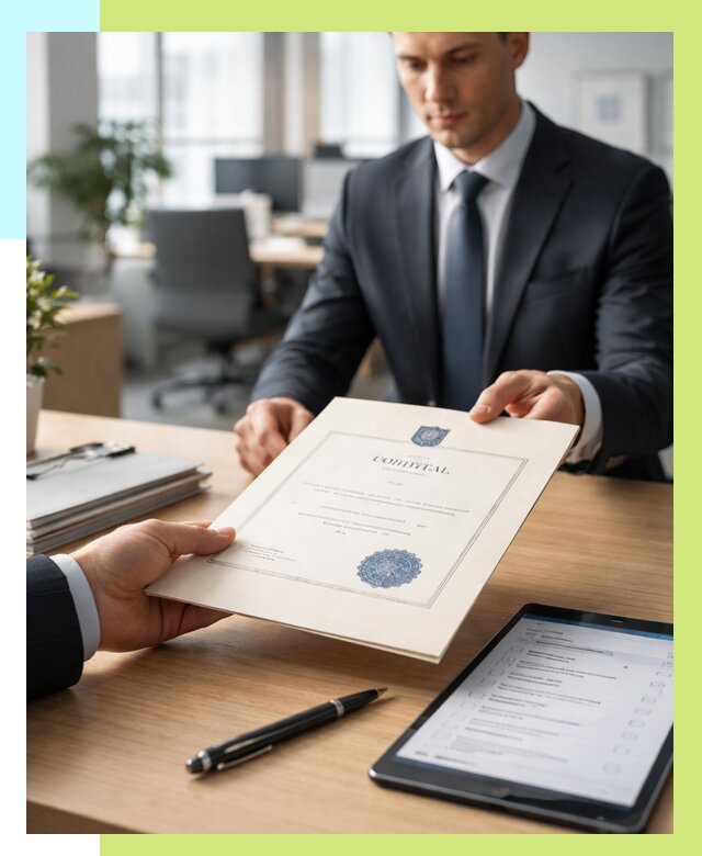 Сертификат ISO 30301 в Кисловодске от 37429 р. | Алешин-Ксл - под ключ