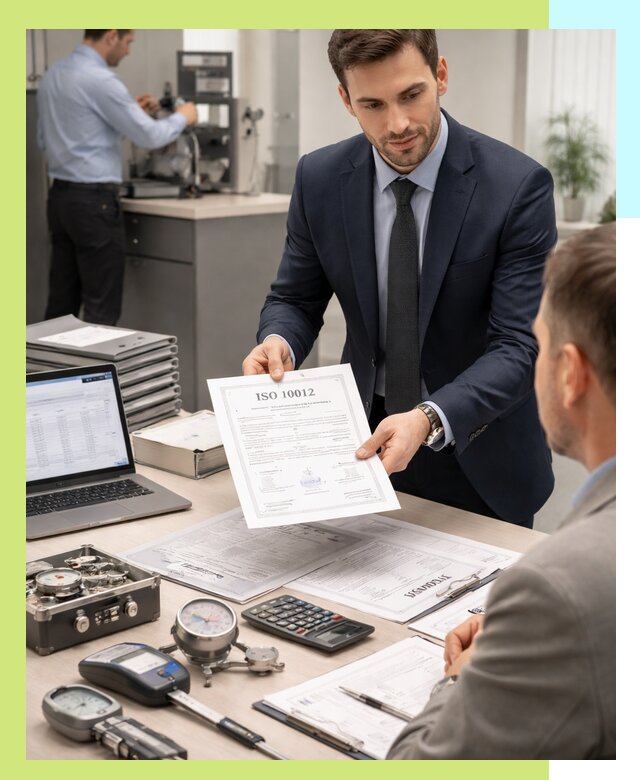 Выдача сертификата ISO 10012 по требованиям метрологии в Кисловодске