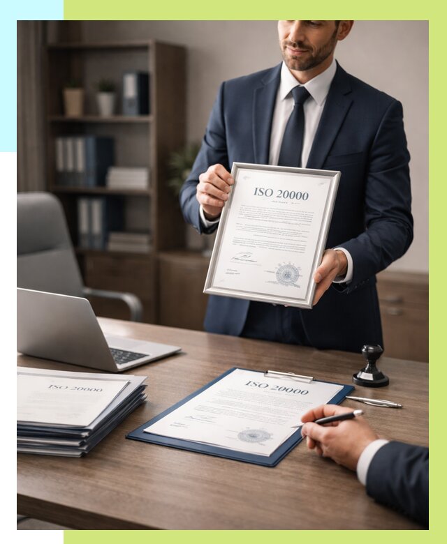 Сертификат ISO 20000 в Кисловодске под ключ от 128328 р., Алешин-Ксл