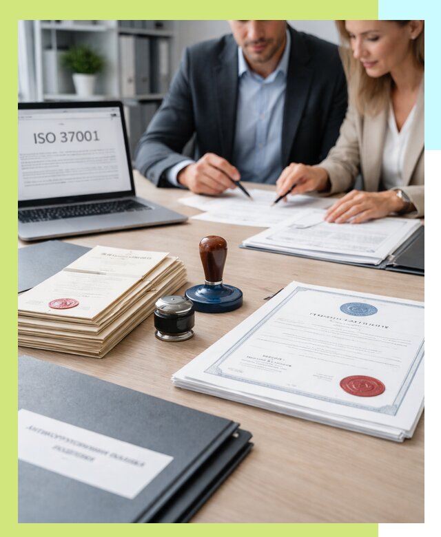 Получение сертификата ISO 37001 по системе борьбы с коррупцией в Кисловодске