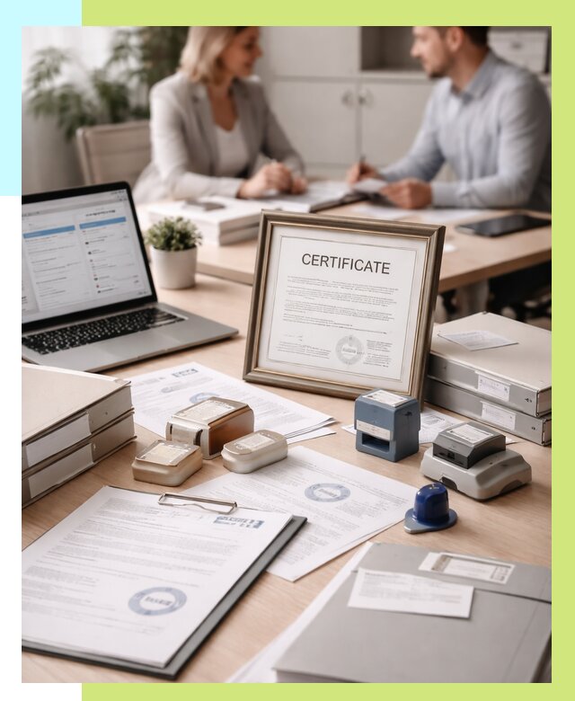 Сертификация компании в Кисловодске от 48123 р. | Алешин-Ксл — заказ